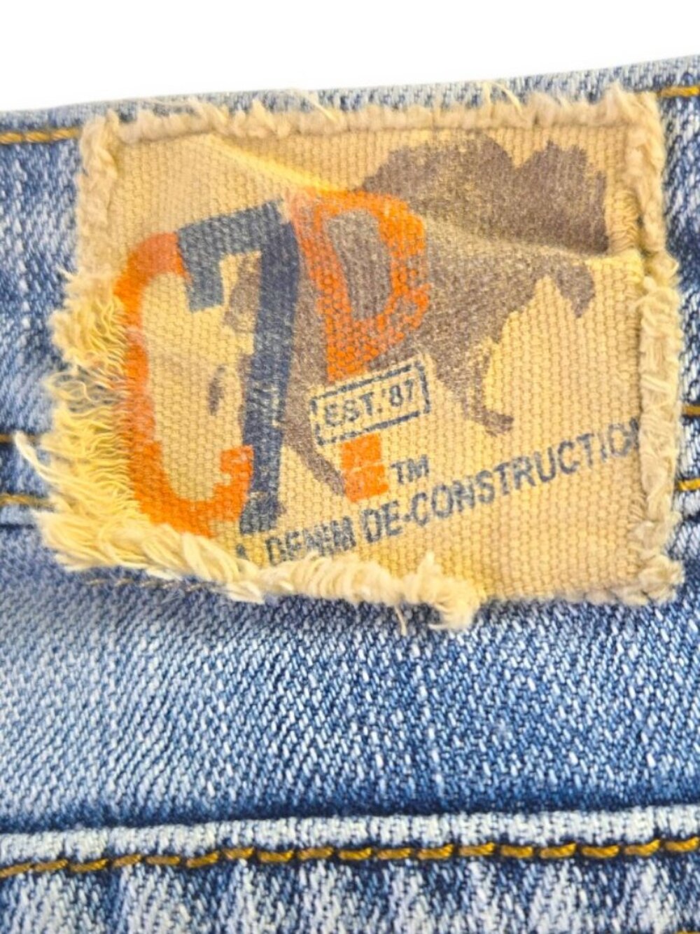Chip & Pepper Jeans SIZE 5 Women-Junior Low Rise Flare  W28 L31 Y2K Medium Wash - Picture 14 of 16